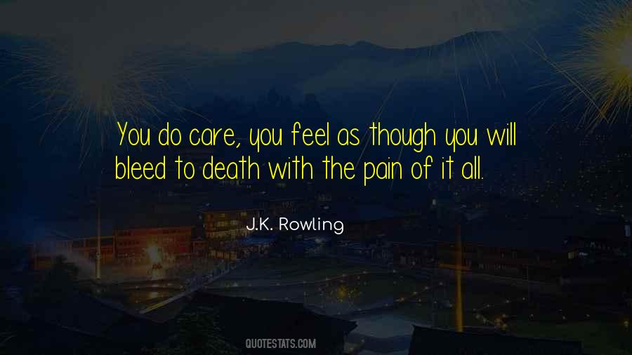 To Feel Pain Quotes #29593