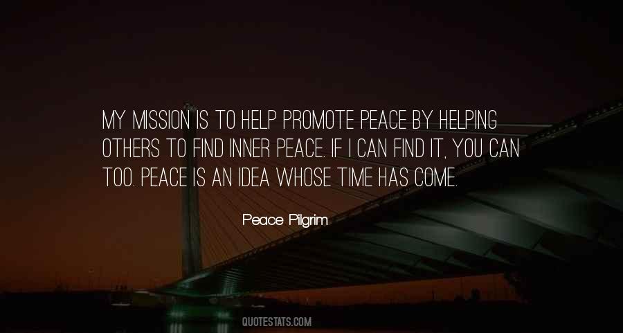 To Find Peace Quotes #176666