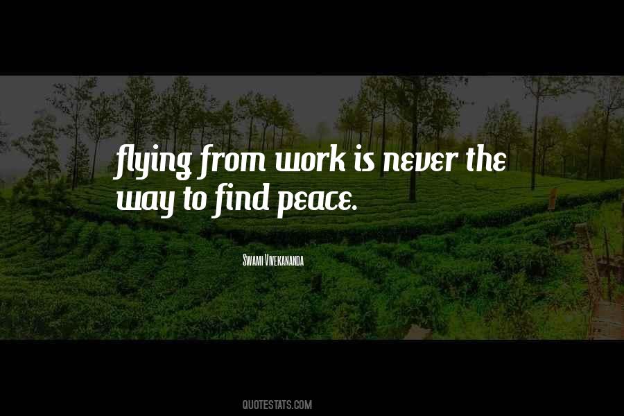 To Find Peace Quotes #1777890