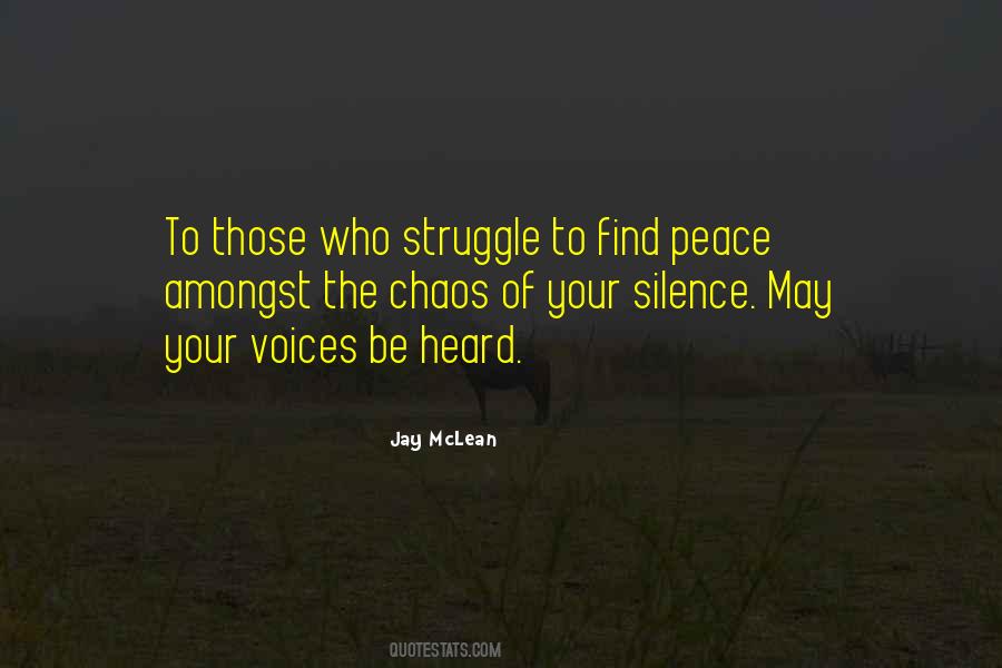 To Find Peace Quotes #407413