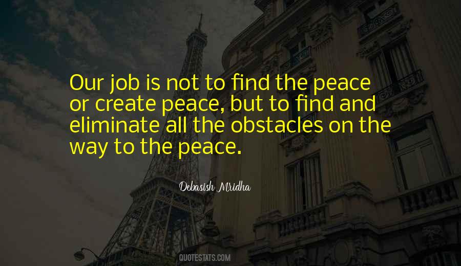 To Find Peace Quotes #89651