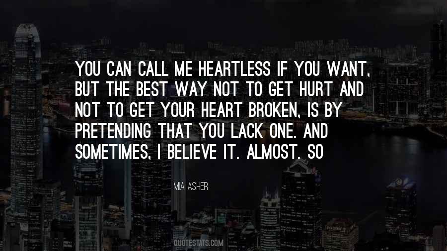 To Get Hurt Quotes #821484