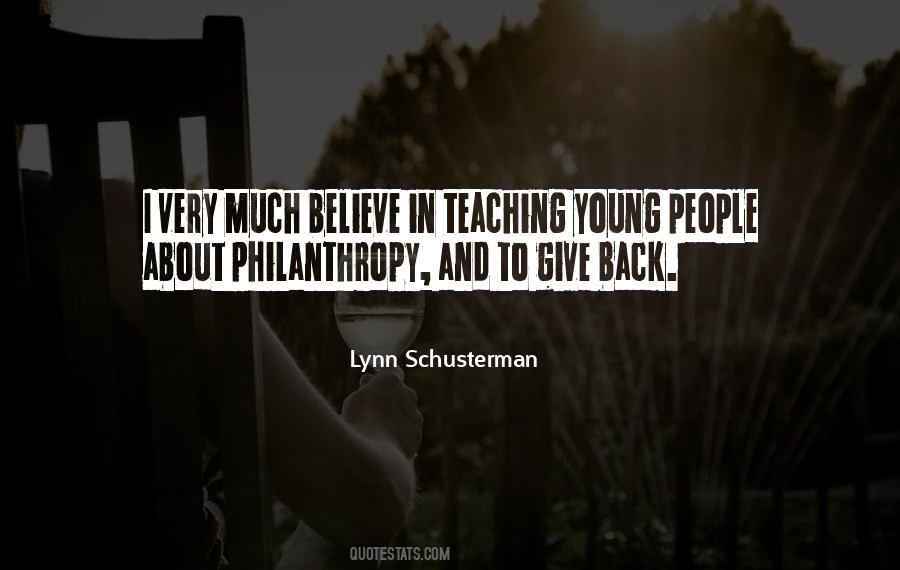 To Give Back Quotes #1526231