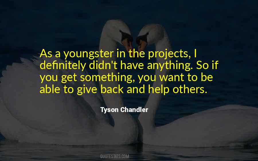 To Give Back Quotes #1635590