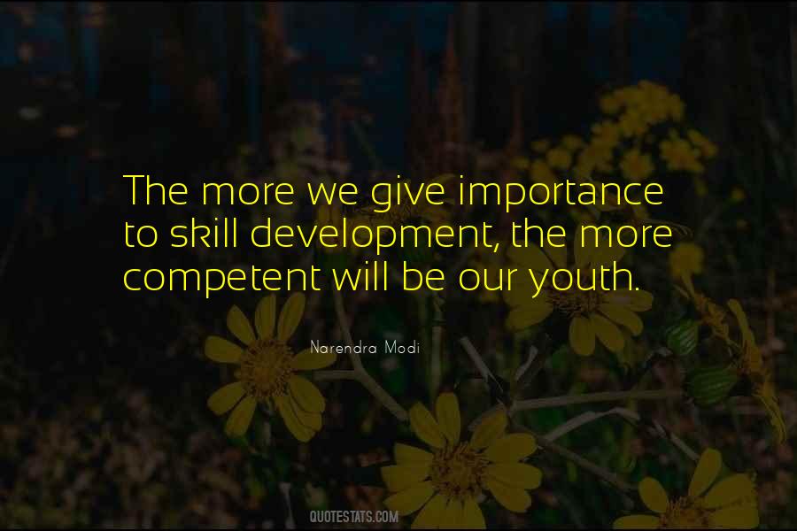 To Give Importance Quotes #1001906