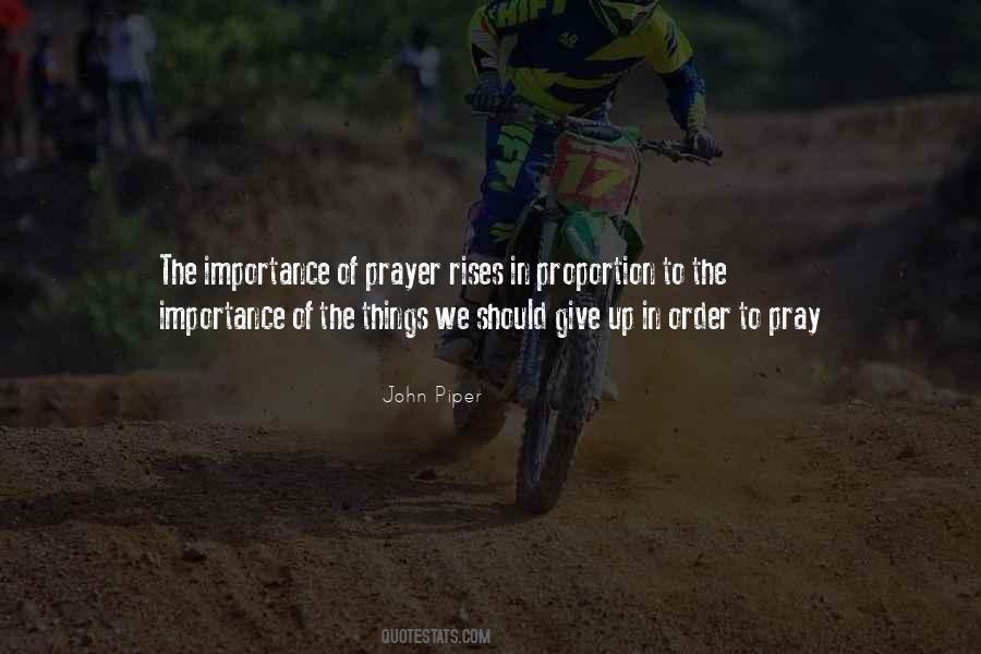 To Give Importance Quotes #144853