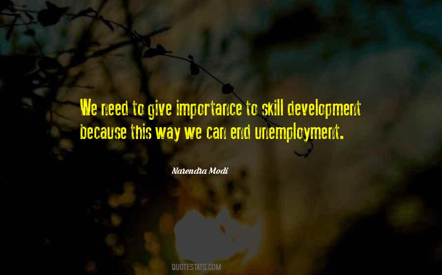 To Give Importance Quotes #1483378