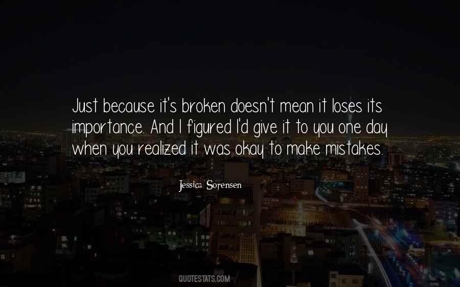 To Give Importance Quotes #1503001