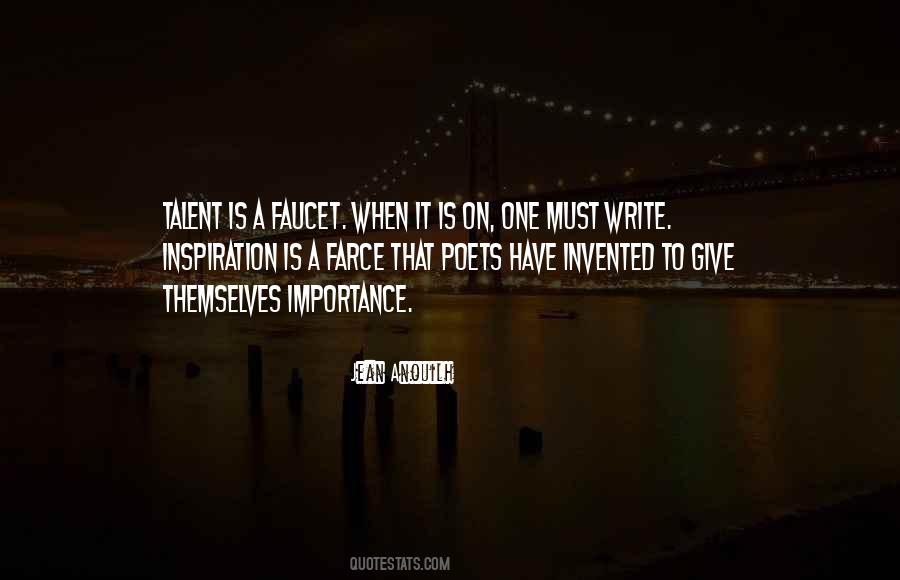 To Give Importance Quotes #473369