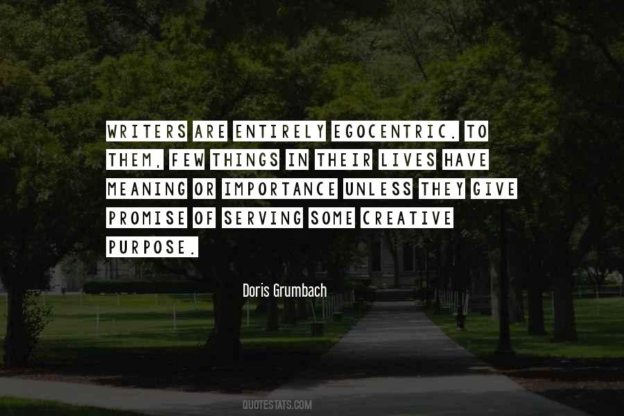 To Give Importance Quotes #542731