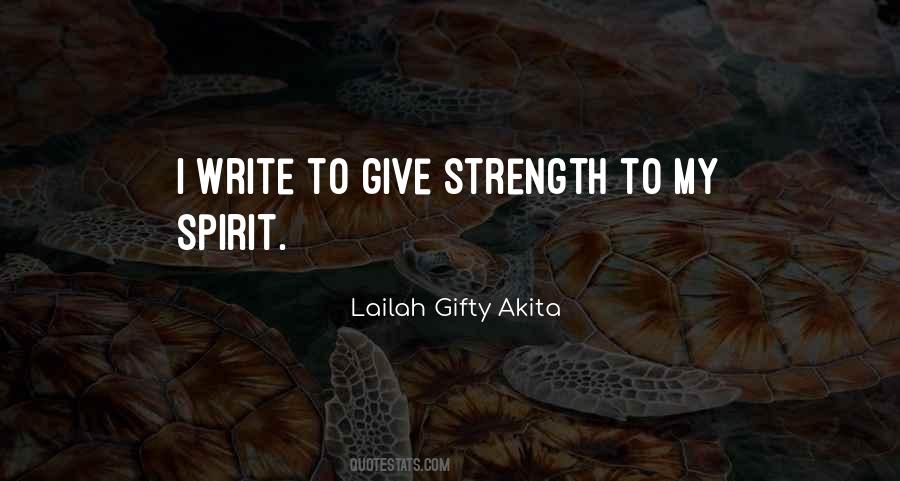 To Give Strength Quotes #1076764