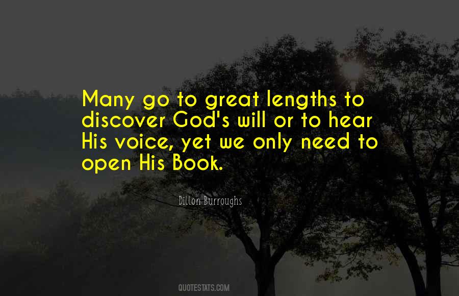 To Hear His Voice Quotes #1842391