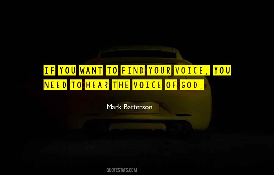 To Hear Your Voice Quotes #1258908