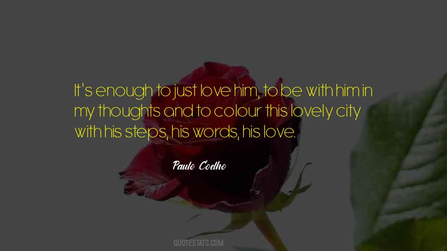 To Him Love Quotes #42417