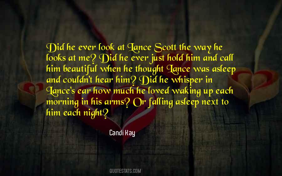 To Hold You In My Arms Quotes #238224