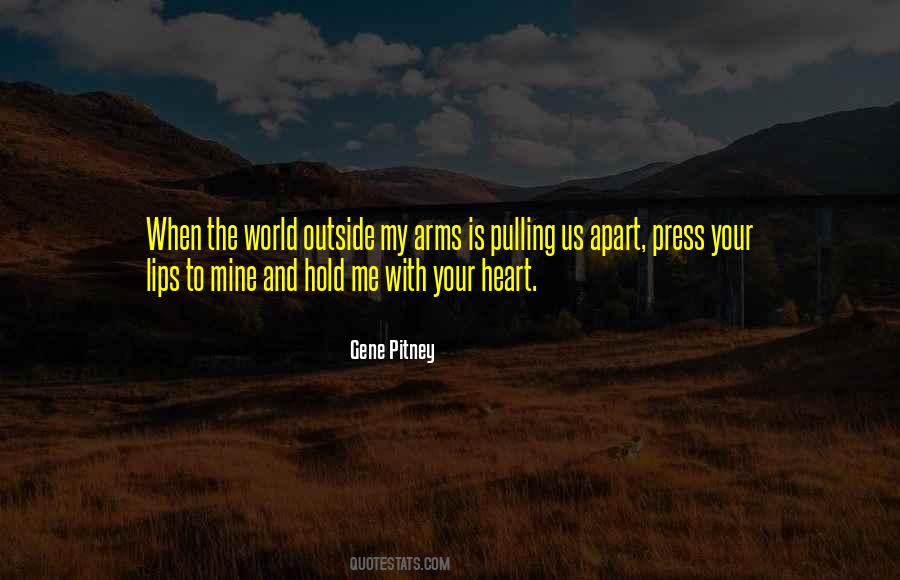 To Hold You In My Arms Quotes #621828