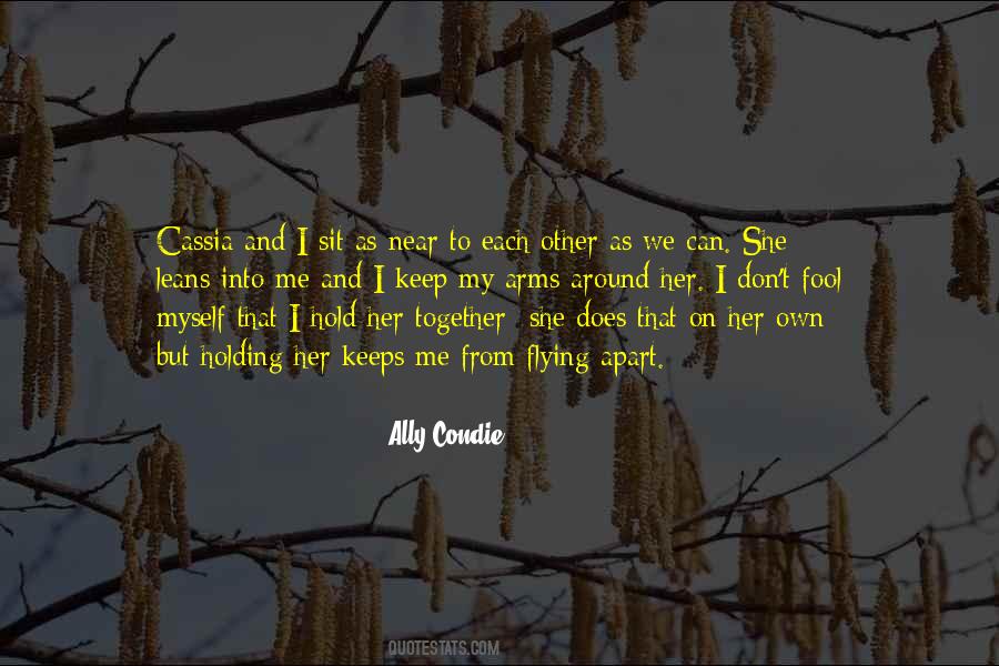 To Hold You In My Arms Quotes #633828