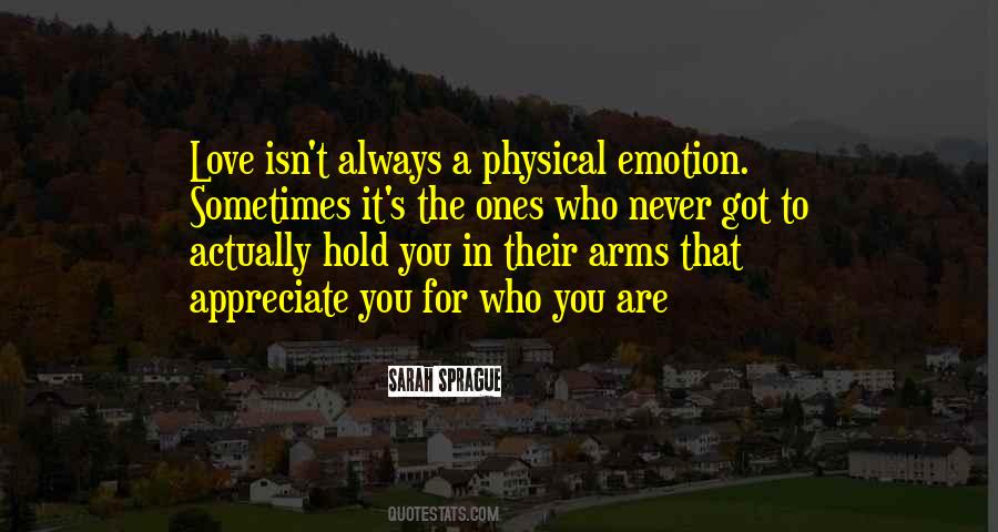 To Hold You In My Arms Quotes #76230