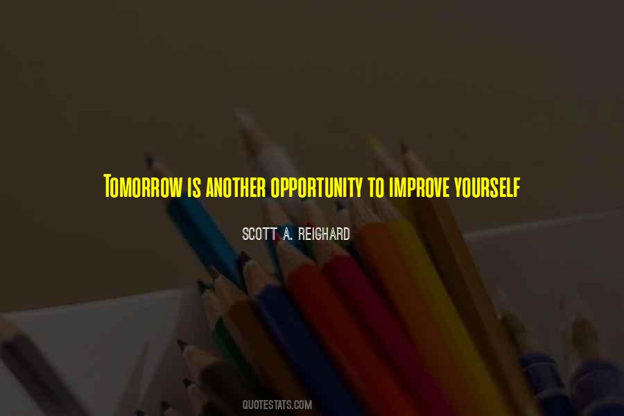 To Improve Yourself Quotes #1259559