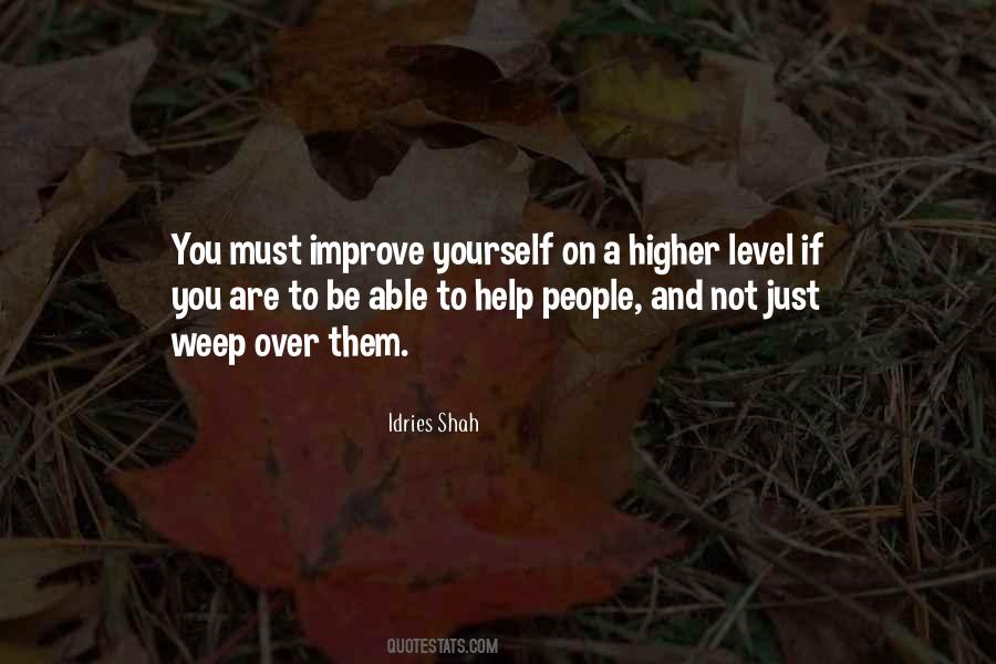 To Improve Yourself Quotes #816554