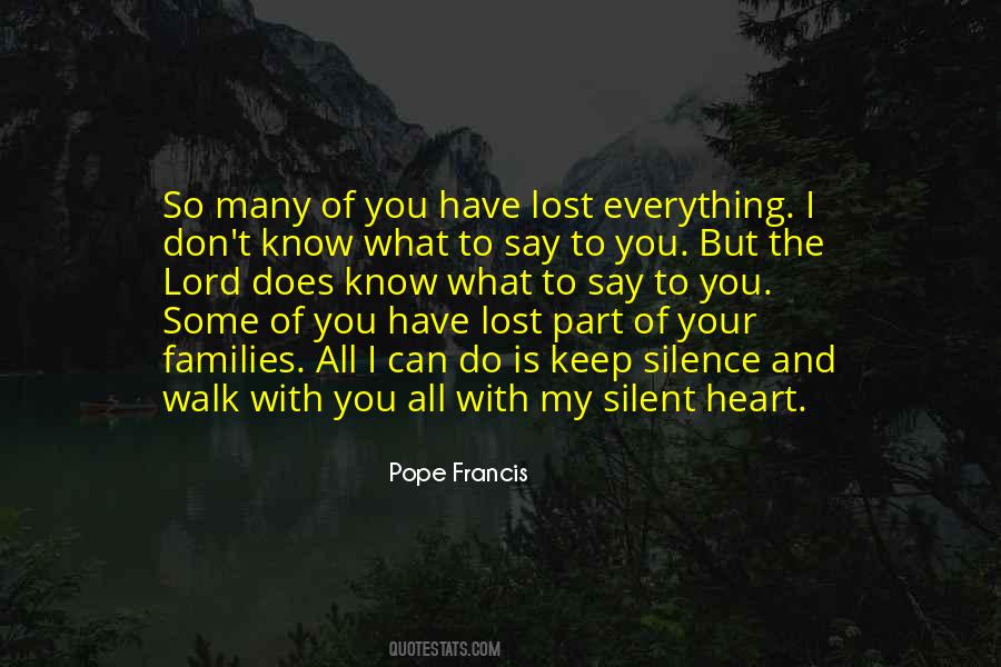 To Keep Silent Quotes #1218711