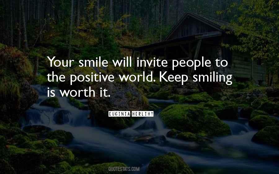 To Keep Smiling Quotes #735029