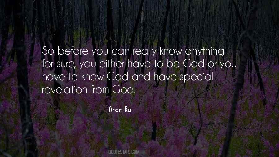 To Know God Quotes #433993