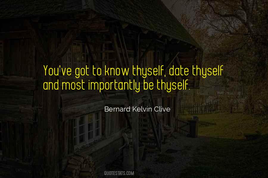To Know Thyself Quotes #1028349