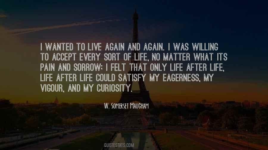 To Live Again Quotes #567366