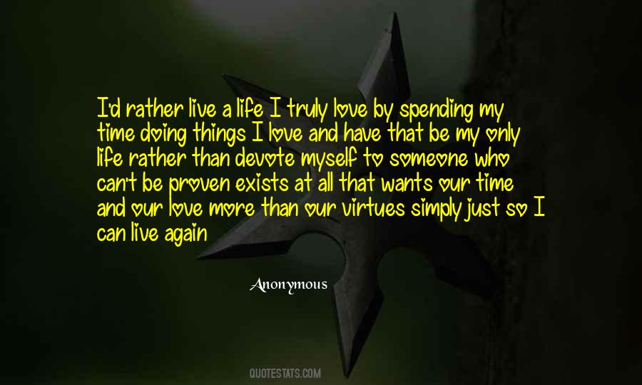 To Live Again Quotes #72785