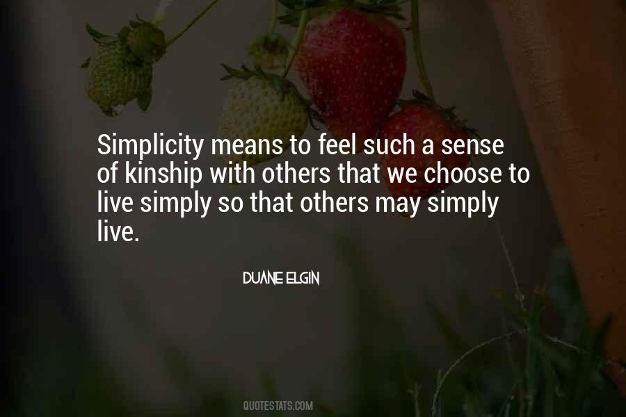 To Live Simply Quotes #220829