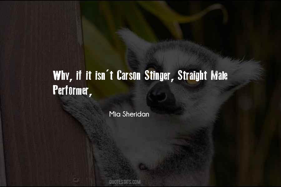 Quotes About Stinger #1235853