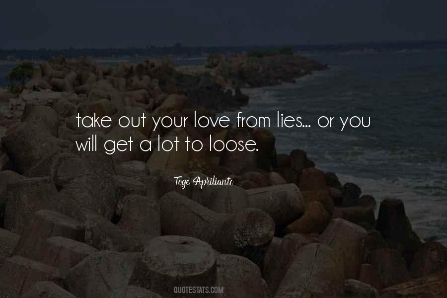To Loose Quotes #55759