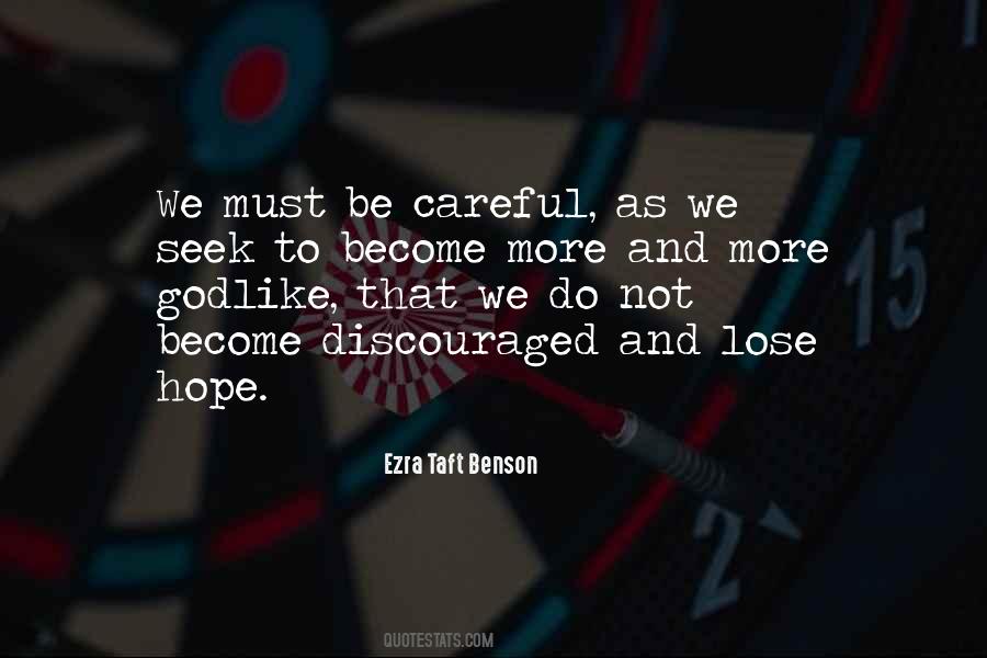 To Lose Hope Quotes #525224