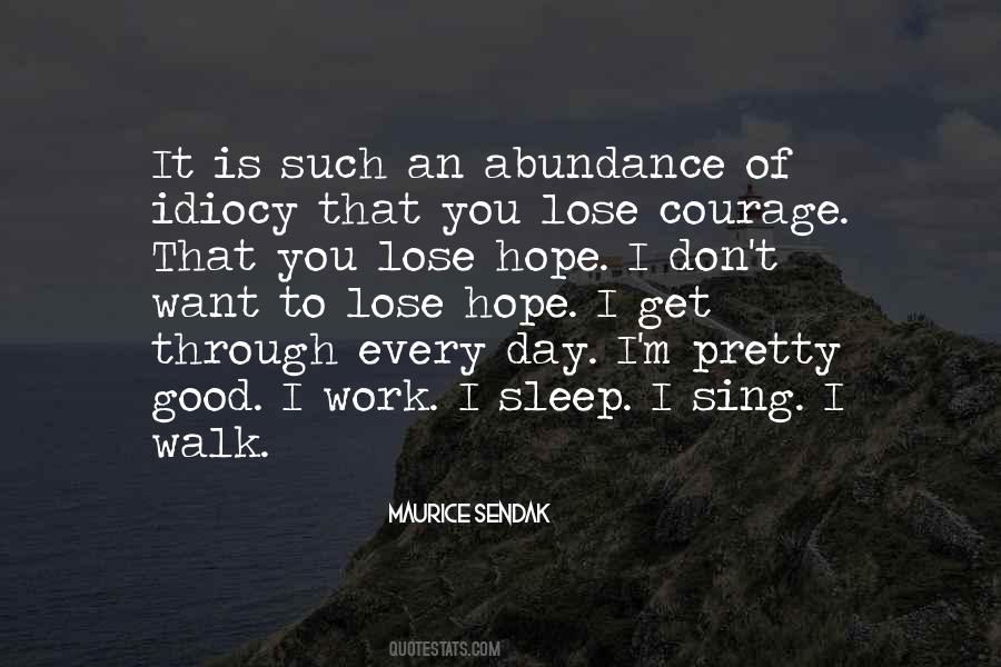 To Lose Hope Quotes #742862