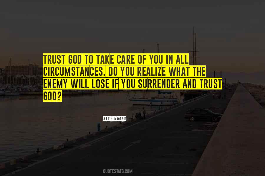 To Lose Trust Quotes #999571