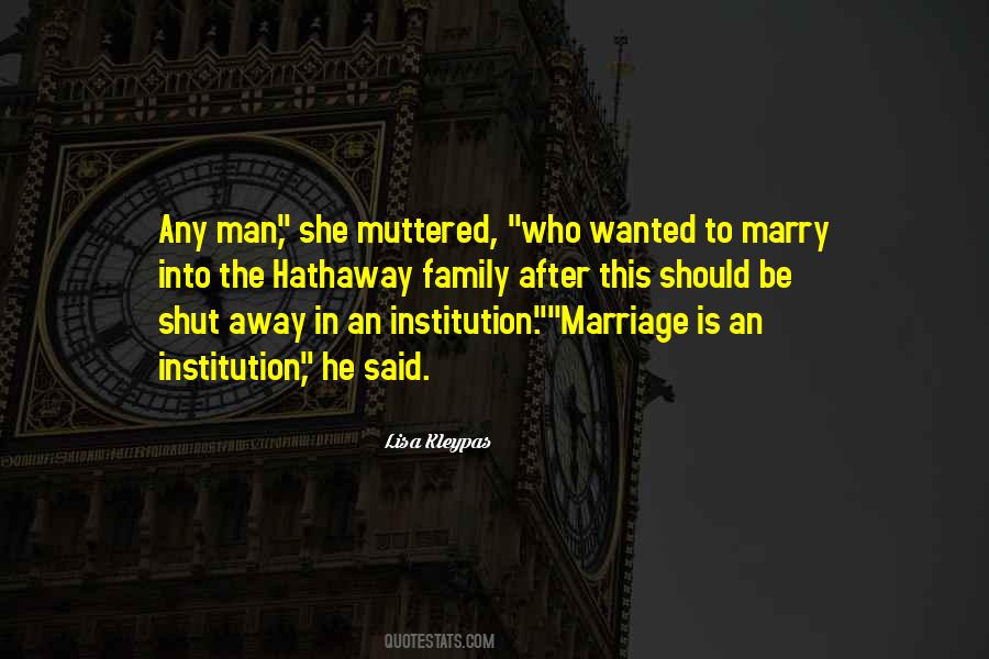 To Marry Quotes #1382876