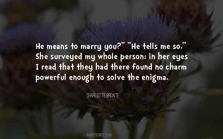 To Marry You Quotes #1110494