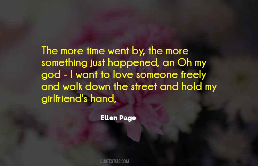 To My Girlfriend Love Quotes #1023600