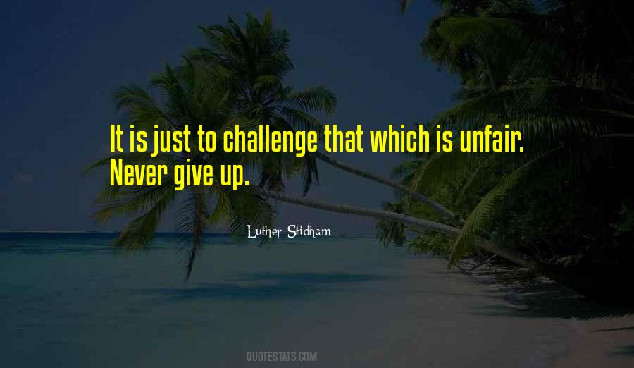 To Never Give Up Quotes #104269