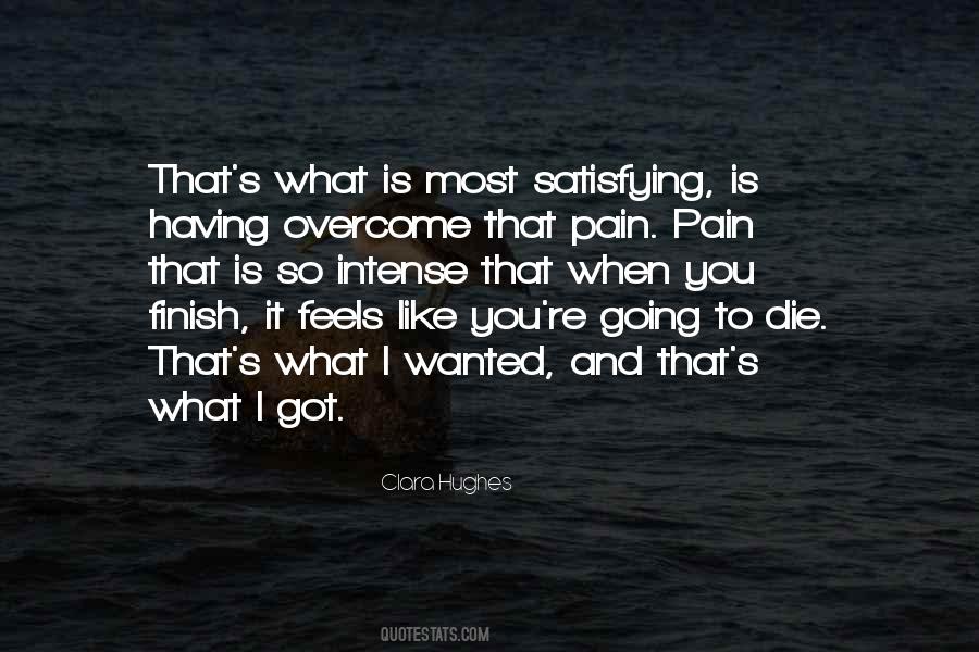 To Overcome Pain Quotes #230950