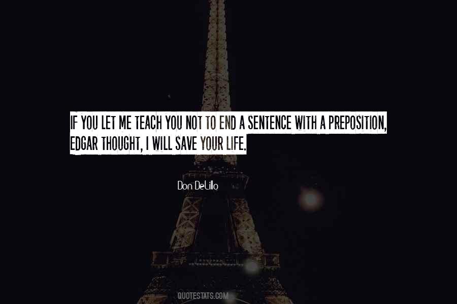To Save Life Quotes #170218