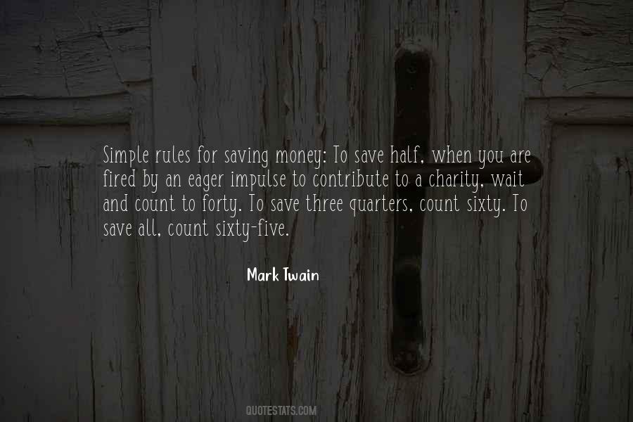 To Save Money Quotes #377991