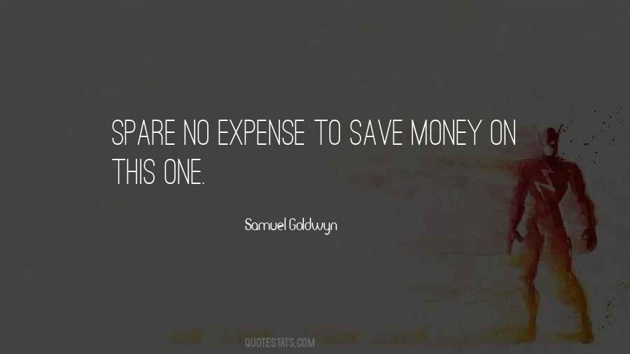 To Save Money Quotes #824395