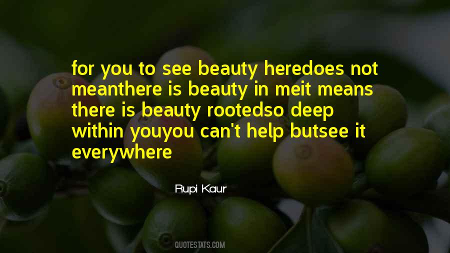 To See Beauty Quotes #1117843