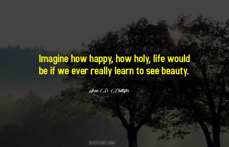 To See Beauty Quotes #53677