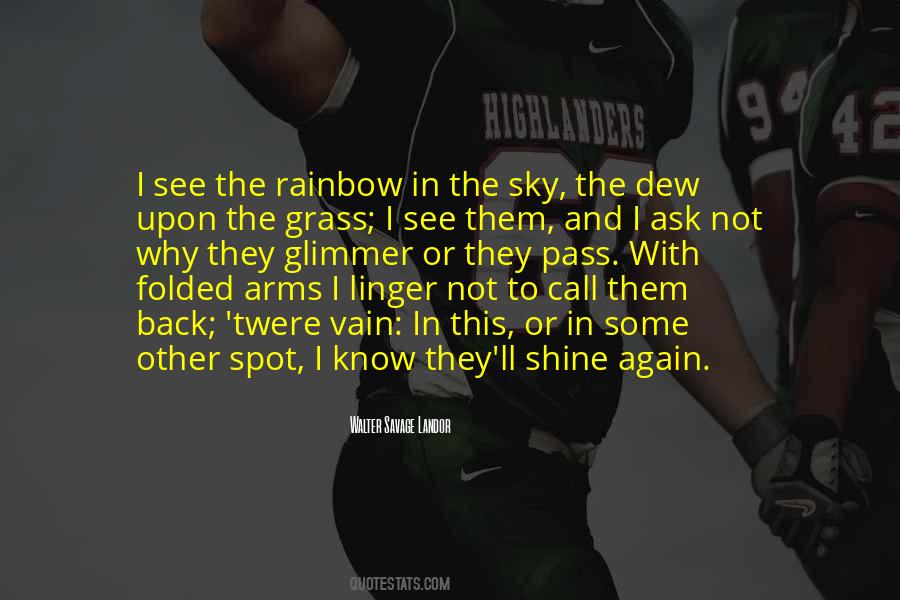 To See The Rainbow Quotes #339758