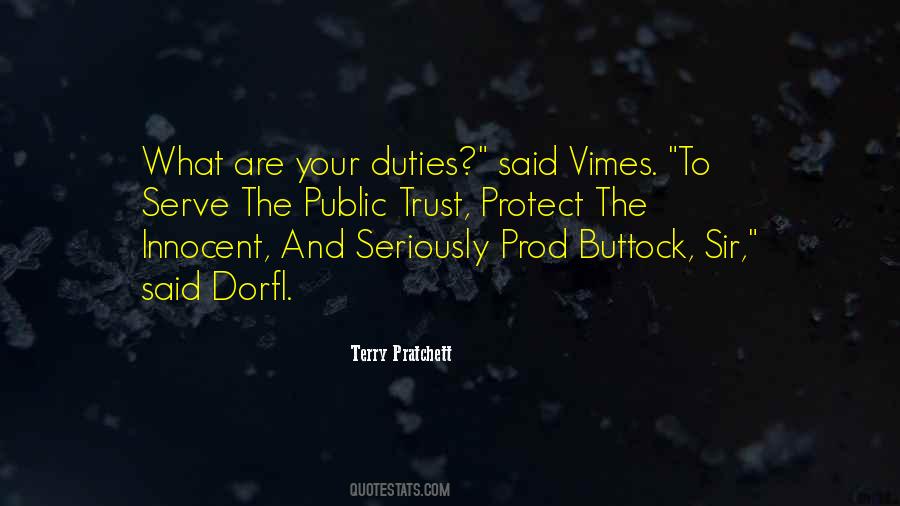 To Serve And Protect Quotes #1212677