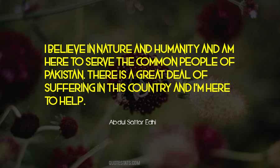 To Serve Humanity Quotes #1392572