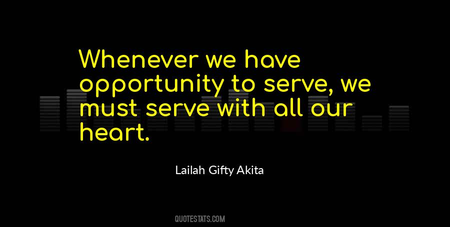 To Serve Humanity Quotes #1420108